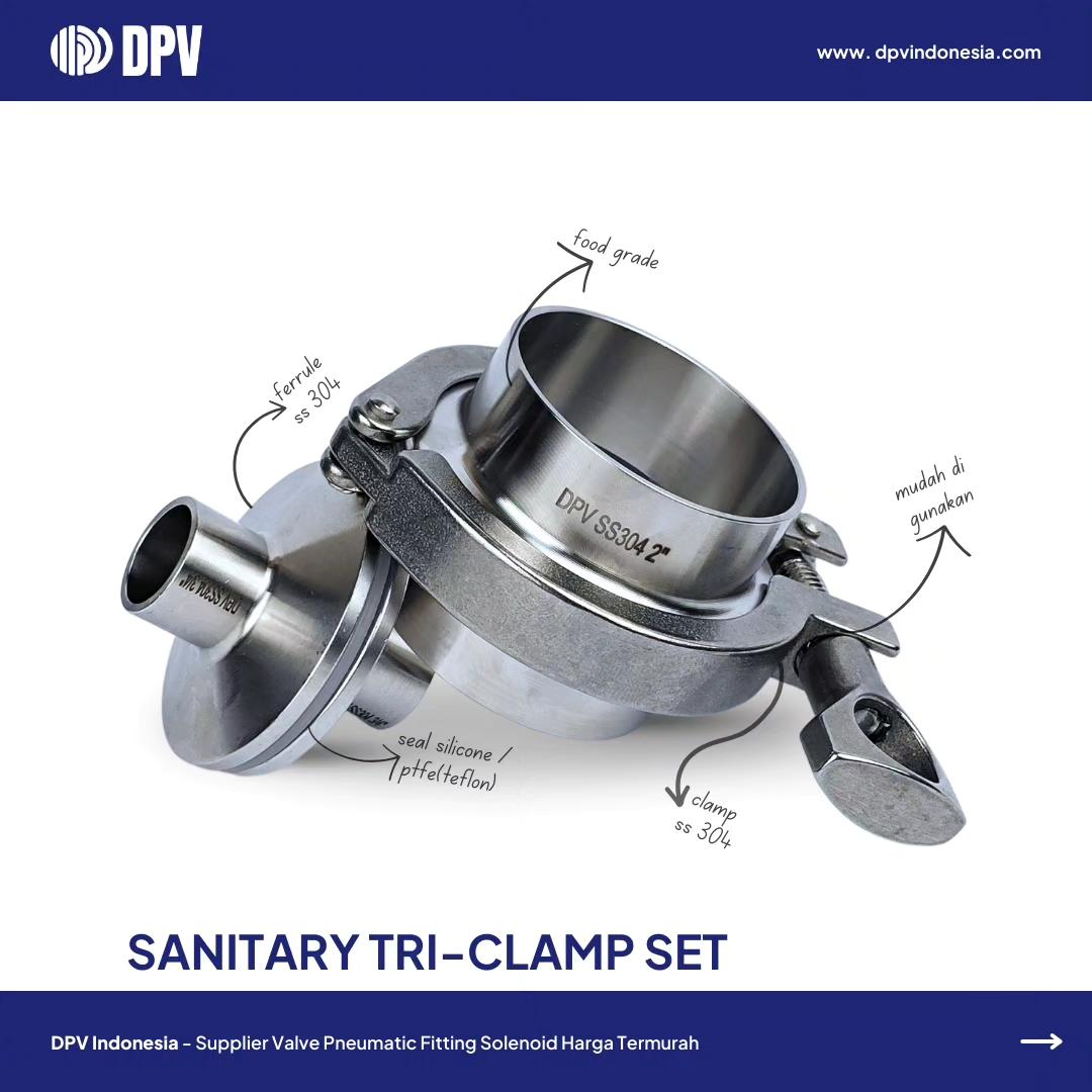 Distributor Valve Sanitary Lengkap Murah dan Terpercaya di Indonesia