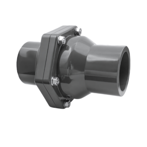 Ball Check Valve PVC Double True Union Socket